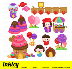 Ready to use Candyland Fantasy and clipart for personal and ...