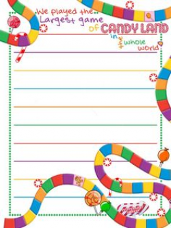 free Rainbow candyland printable | Rainbow Candyland Party Theme ...