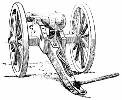Civil War Canon | ClipArt ETC