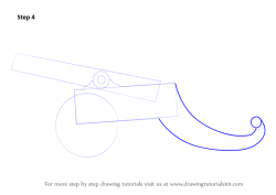 Learn How to Draw a Vintage Cannon (Artillery) Step by Step ...