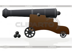 Cannons | Stock Photos and Vektor EPS Clipart | CLIPARTO