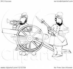 Civil War Cannon Drawing at GetDrawings.com | Free for personal use ...