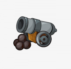 Cartoon Artillery Weapons, Cannon, Arms, War PNG Image and Clipart ...