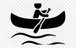 Canoe Clipart Kayak - Canoeing Icon - Png Download (#332991 ...