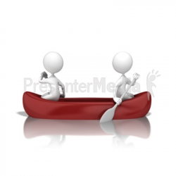 Figures Going Canoeing - Wildlife and Nature - Great Clipart for ...