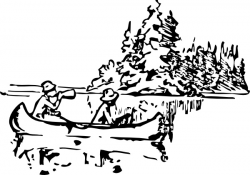 Canoeing clip art Free vector in Open office drawing svg ( .svg ...