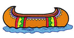 Indian Canoe Embroidery Designs, Machine Embroidery Designs at ...