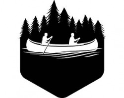 Canoe raft clip art | Etsy