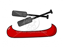 Cartoon Canoe Clipart Picture | Royalty Free Canoe Clip Art Licensing.