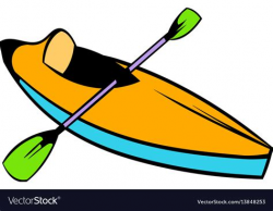 Canoe Clip Art - Falcones