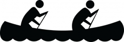 Kayaking Silhouette at GetDrawings.com | Free for personal use ...