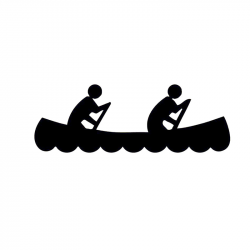 Canoe Silhouette Clip Art at GetDrawings.com | Free for personal use ...