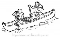 Canoe Kids | drawing | Pinterest | Canoeing, Artwork and Illustrators