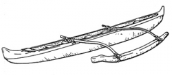 Canoe Drawing at GetDrawings.com | Free for personal use Canoe ...