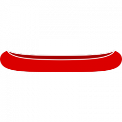 Red Canoe Clipart transparent PNG - StickPNG