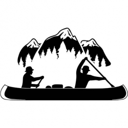Kayak Logo #13 Kayaking Canoe Canoeing Rafting Water Paddle Paddling ...
