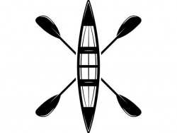 Kayak Logo #4 Kayaking Canoe Whitewater River Rafting Water Paddle ...