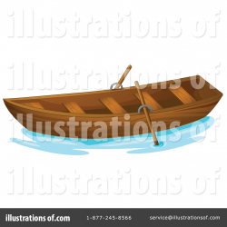 Canoe Clipart #1120475 - Illustration by Graphics RF
