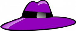 Purple Hat Clip Art at Clker.com - vector clip art online, royalty ...