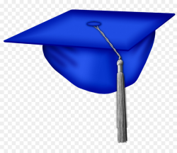 Square academic cap Graduation ceremony Blue Clip art - Blue Cap ...
