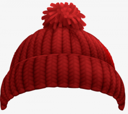 Knitted Hat, Red, Winter, Warm PNG Image and Clipart for Free Download