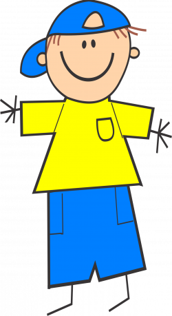Clipart - Boy with cap
