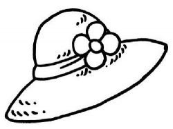 Hat Coloring Pages | Printable Coloring Pages | Pinterest | Girl ...