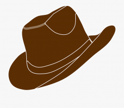 Cowgirl Clipart Brown Cowboy Boot - Cowboy Hat Clipart Png ...