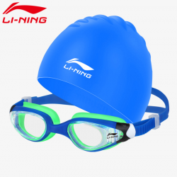 Li Ning Swimming Cap Goggles Material, Hand Painted, Hand Painted ...