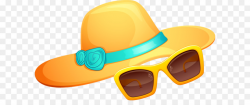 Hat Goggles Sunglasses - Summer Cliparts png download - 788*440 ...