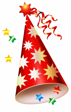 Red Party Hat Transparent PNG Clipart | Gallery Yopriceville - High ...