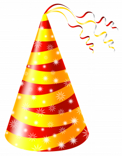 Yellow and Red Party Hat PNG Clipart Image | Gallery Yopriceville ...