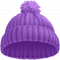 Purple Winter Hat PNG Clip Art Image | Gallery Yopriceville - High ...