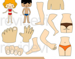 Body parts clipart body parts face clip art the body