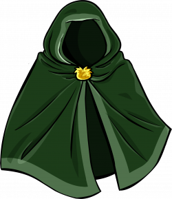 Green Hooded Cloak | Club Penguin Wiki | FANDOM powered by Wikia