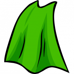Image - Lime Green Cape.png | Club Penguin Wiki | FANDOM powered by ...