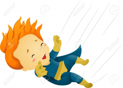 Little boy in cape clipart collection