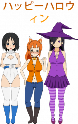 Kisekae 2 - Halloween Party by DengekiMatsuko on DeviantArt