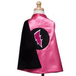 Pink Bolt Superhero Cape-Pink Bolt Superhero Cape,capes for kids ...