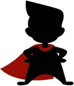 Superhero Silhouette Clip Art at GetDrawings.com | Free for personal ...