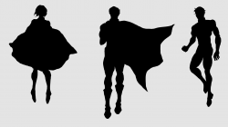 Supergirl Silhouette at GetDrawings.com | Free for personal use ...