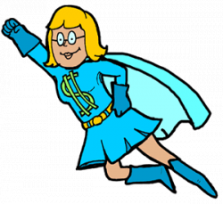 Superwoman with Cape and | Clipart Panda - Free Clipart Images