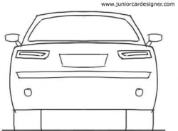 Back Of Car Drawing | listmachinepro.com