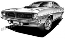 ford, chevy and dodge clip art