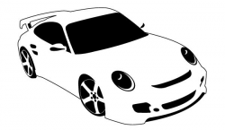 Black Sports Car Clipart | listmachinepro.com