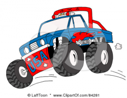 Monster Truck Clipart Black And White | Clipart Panda - Free Clipart ...