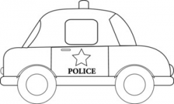 Free Police Car Clipart Image 0515-1005-3104-3441 | Truck Clipart