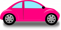 Pink Volkswagon 2 Clip Art at Clker.com - vector clip art online ...