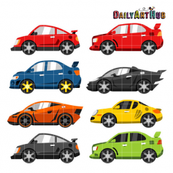Race Cars Clip Art, Passion Clipart, Exciting Printable ...