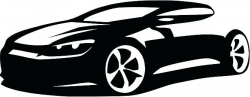 Sport Car Silhouette at GetDrawings.com | Free for personal use ...